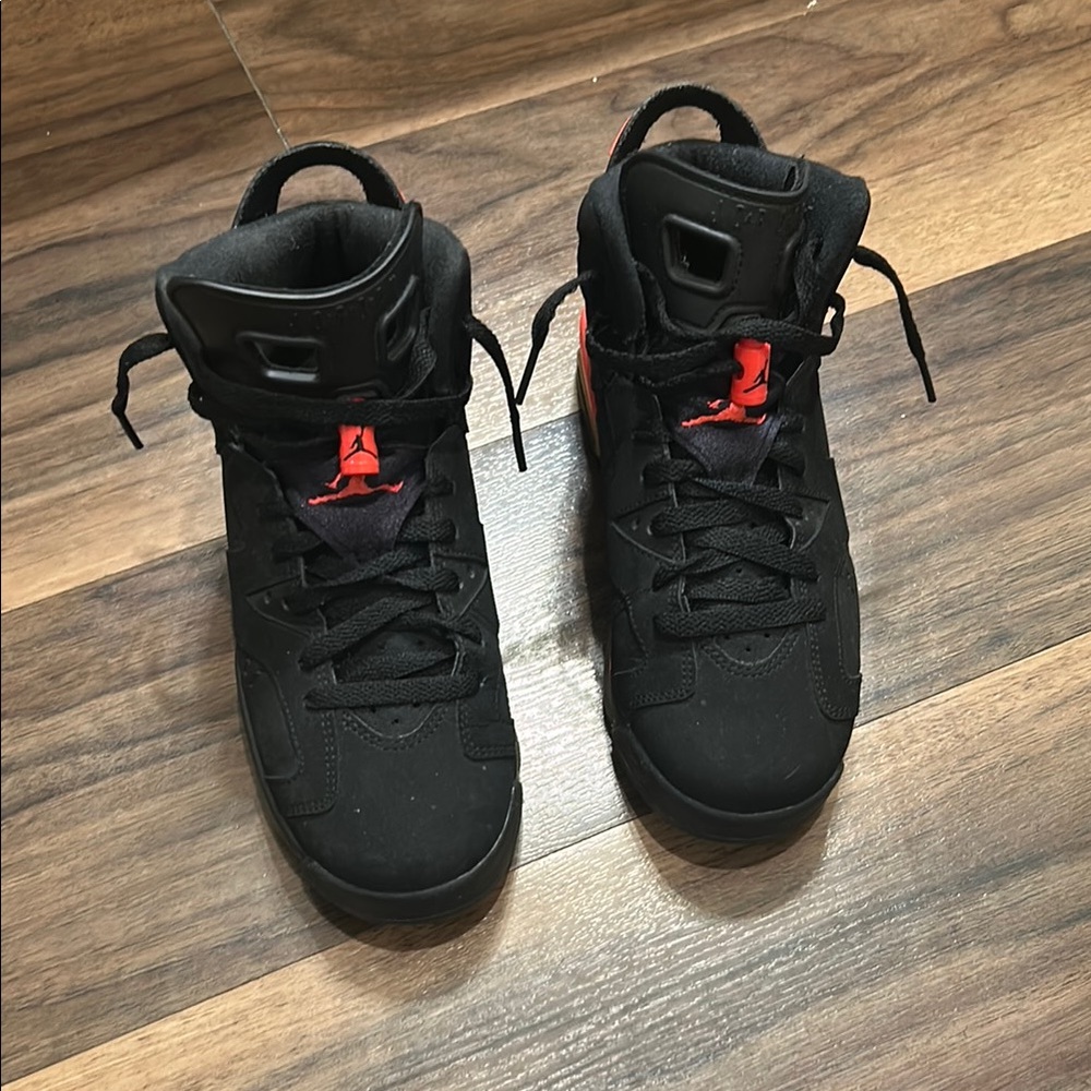 Jordan Black and Red High-Tops